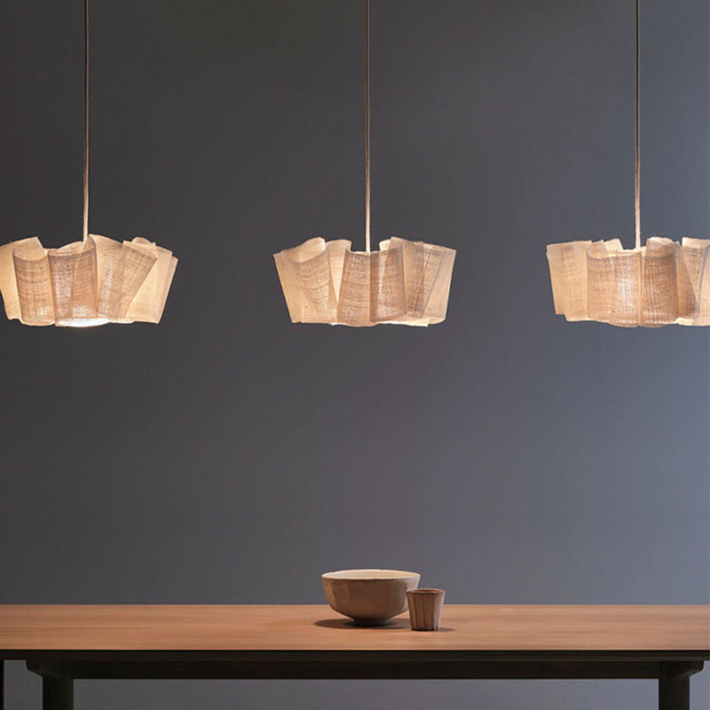 Nordic Fabric Pleated Pendant Lights
