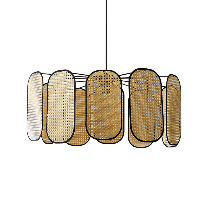 Retro Bohemian Rattan Pendant Lights
