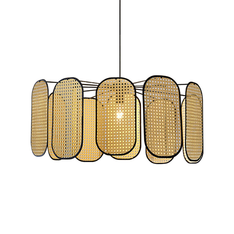Retro Bohemian Rattan Pendant Lights