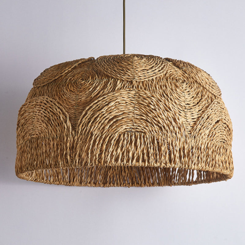 Natural Rattan Handwoven Pendant Lampshade