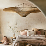 Load image into Gallery viewer, Large Modern Rattan Pendant Light Ceiling Lampshade 80CM