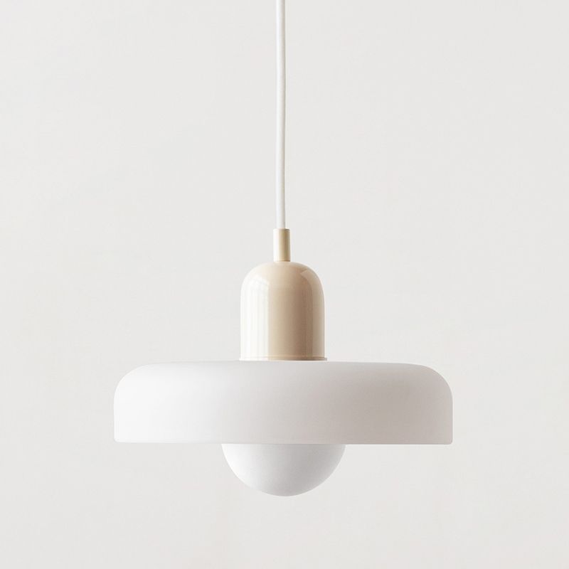 Modern Colorful Glass Shade Pendant Light