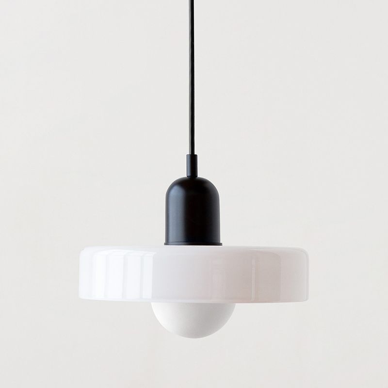 Modern Colorful Glass Shade Pendant Light