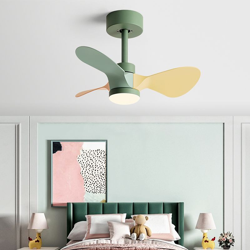Metal Ceiling Fan Kid Style Single-Light 24''