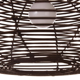 Load image into Gallery viewer, Oval Rattan Pendant Light For Kitchen Island