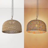 Load image into Gallery viewer, Retro Pendant Lights Hemp Rope Woven Lampshade