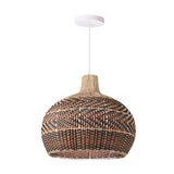 Load image into Gallery viewer, Kitchen Lampshade Vintage Rattan Pendant Light