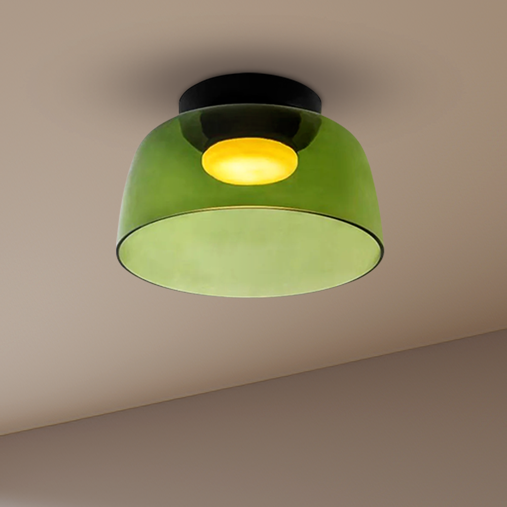 Creative Glass Ceiling Light Multi-Layer Pendant Lampshade