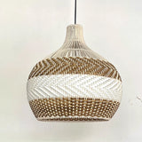 Load image into Gallery viewer, White Rattan Pendant Light Interior Decor