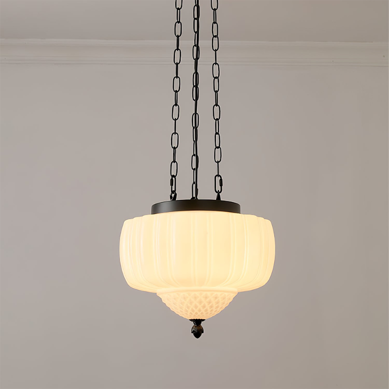 Modern White Minimalists Pendant Light