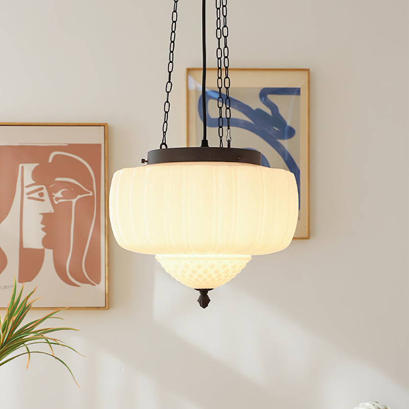 Modern White Minimalists Pendant Light