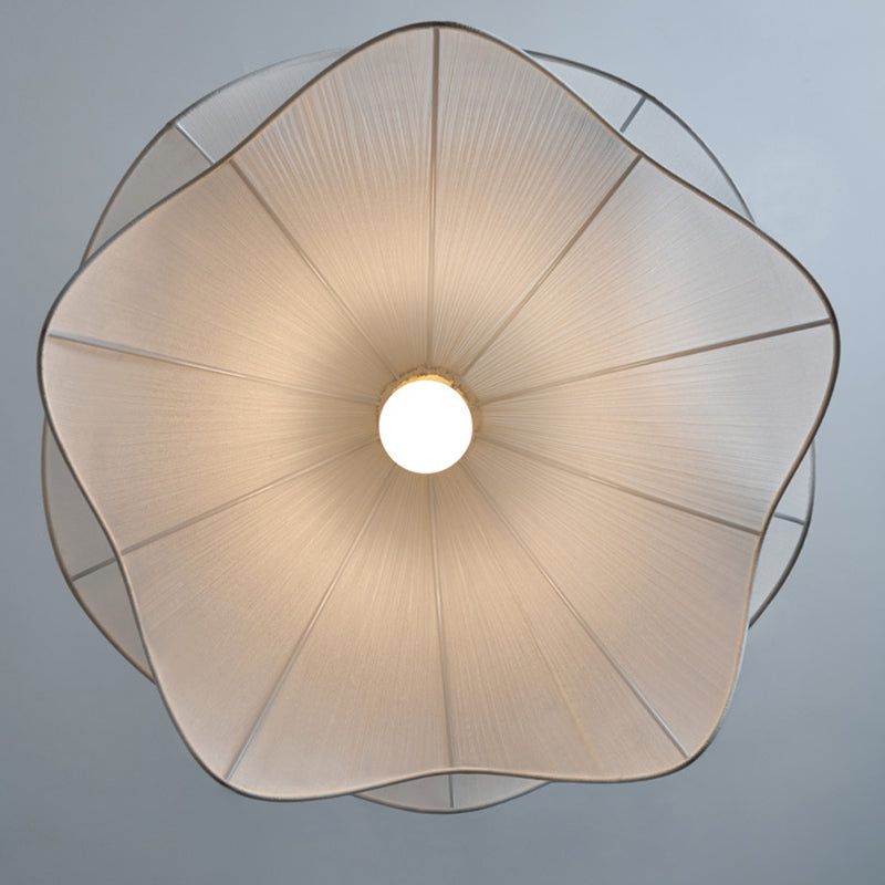 French Flower Petal Pendant Light