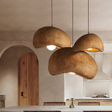 Load image into Gallery viewer, Nordic Brown Resin Oval Pendant Light