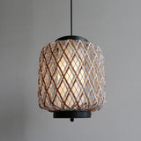 Load image into Gallery viewer, Outdoor Waterproof Lantern Rattan Pendant Lights