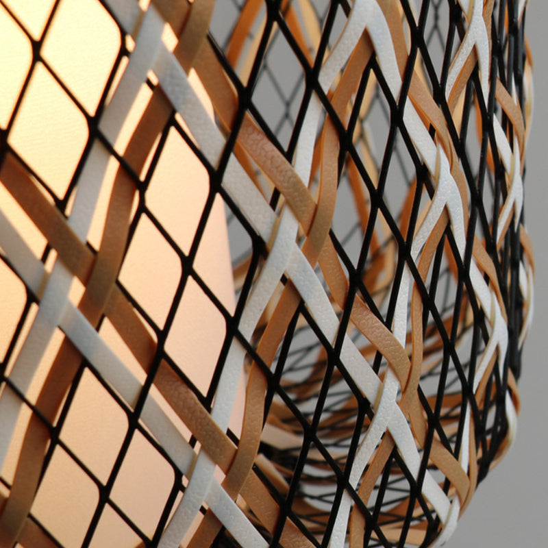 Outdoor Waterproof Lantern Rattan Pendant Lights