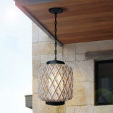 Load image into Gallery viewer, Outdoor Waterproof Lantern Rattan Pendant Lights