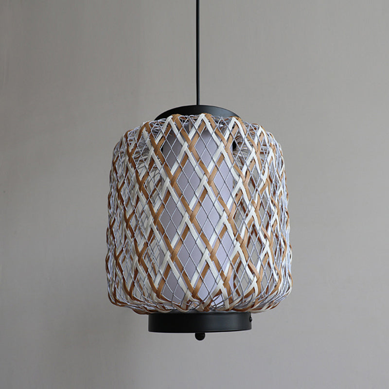 Outdoor Waterproof Lantern Rattan Pendant Lights