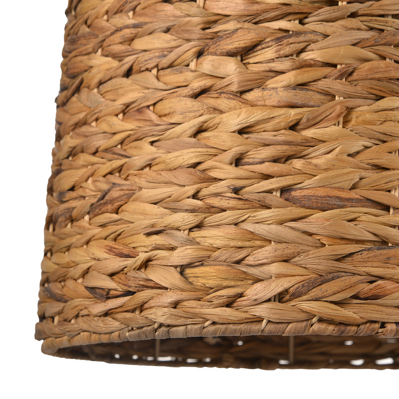 Kitchen Island Chandelier Hand-woven Rattan Pendant Lampshade