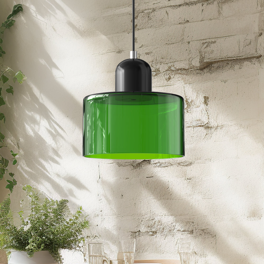 Creative Fresh Small Glass Pendant Light