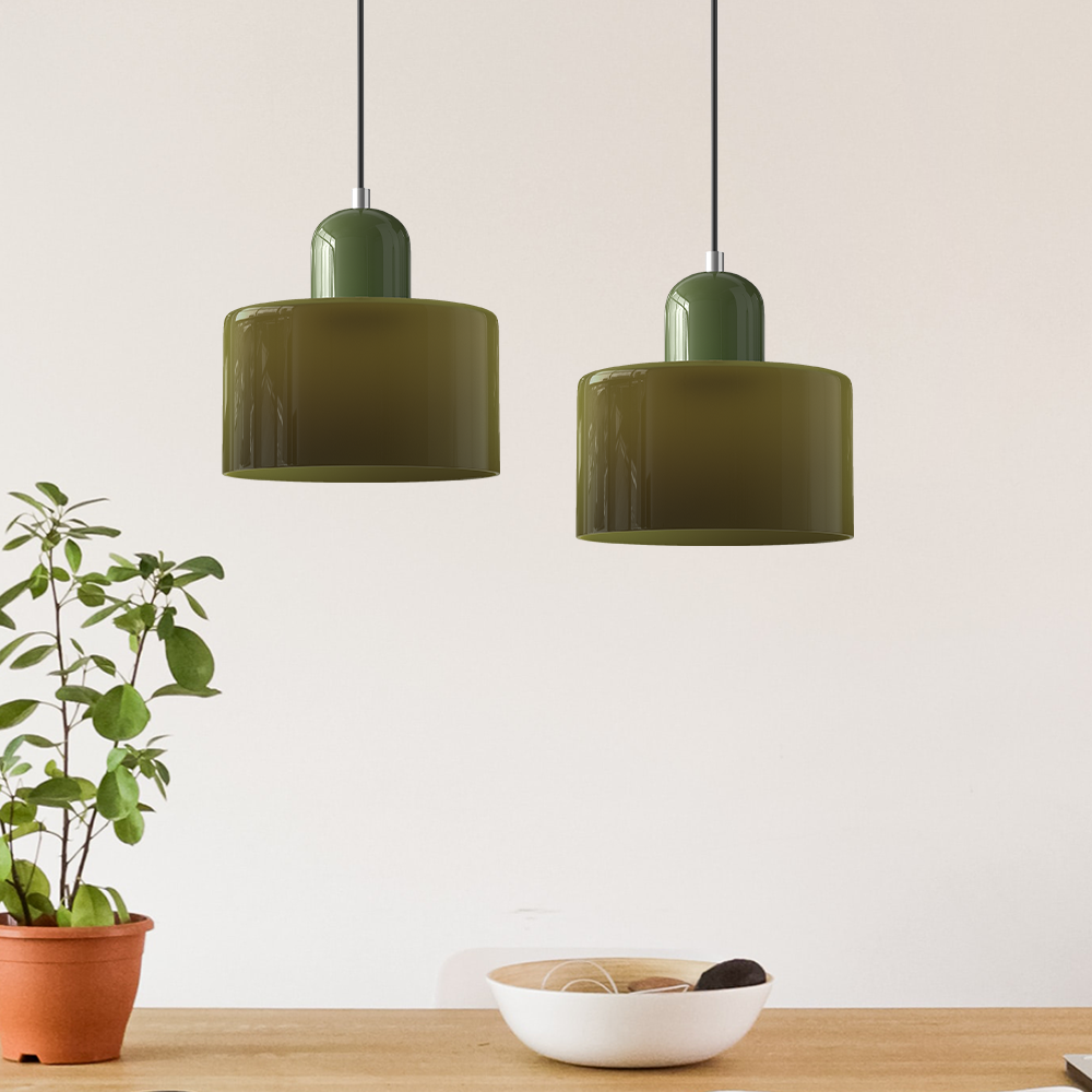 Creative Fresh Small Glass Pendant Light
