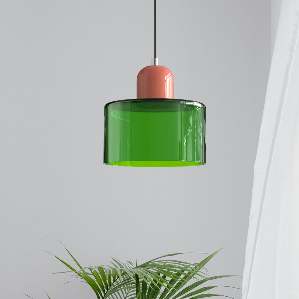 Creative Fresh Small Glass Pendant Light
