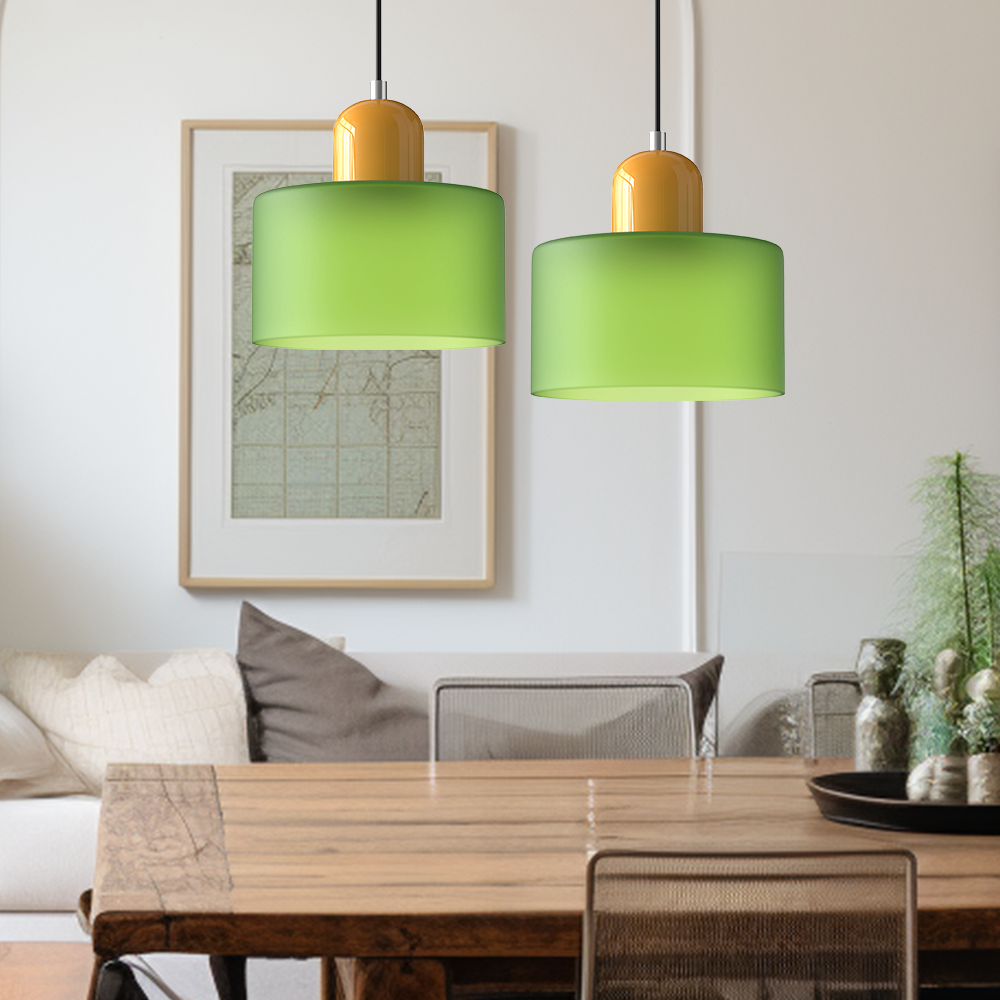 Creative Fresh Small Glass Pendant Light