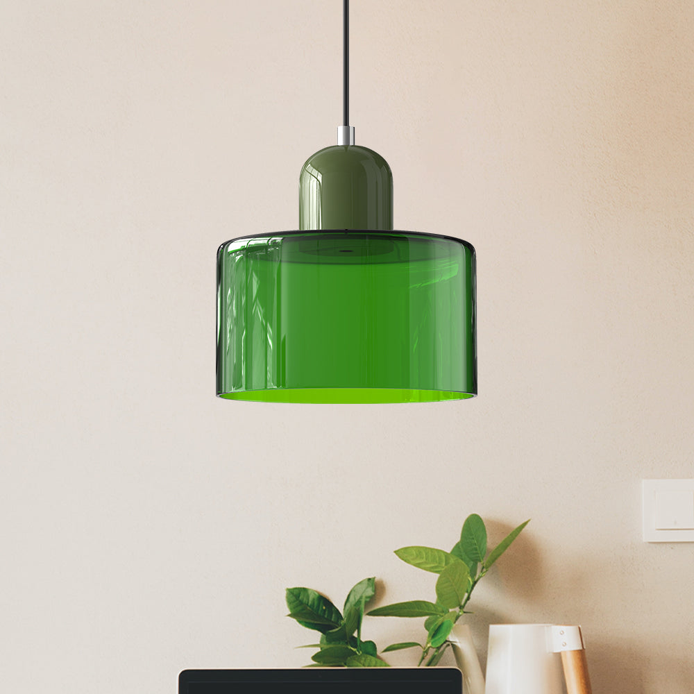 Creative Fresh Small Glass Pendant Light