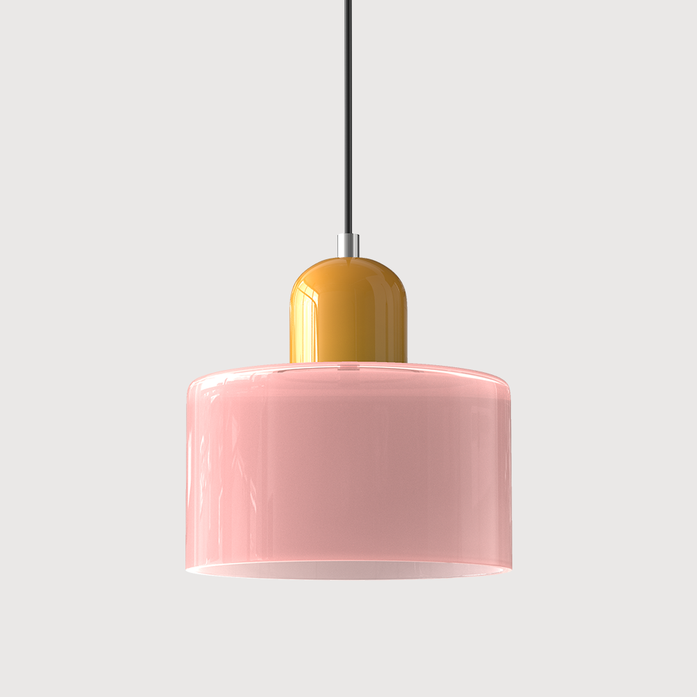 Creative Fresh Small Glass Pendant Light