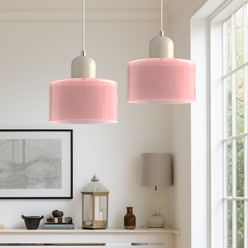 Creative Fresh Small Glass Pendant Light