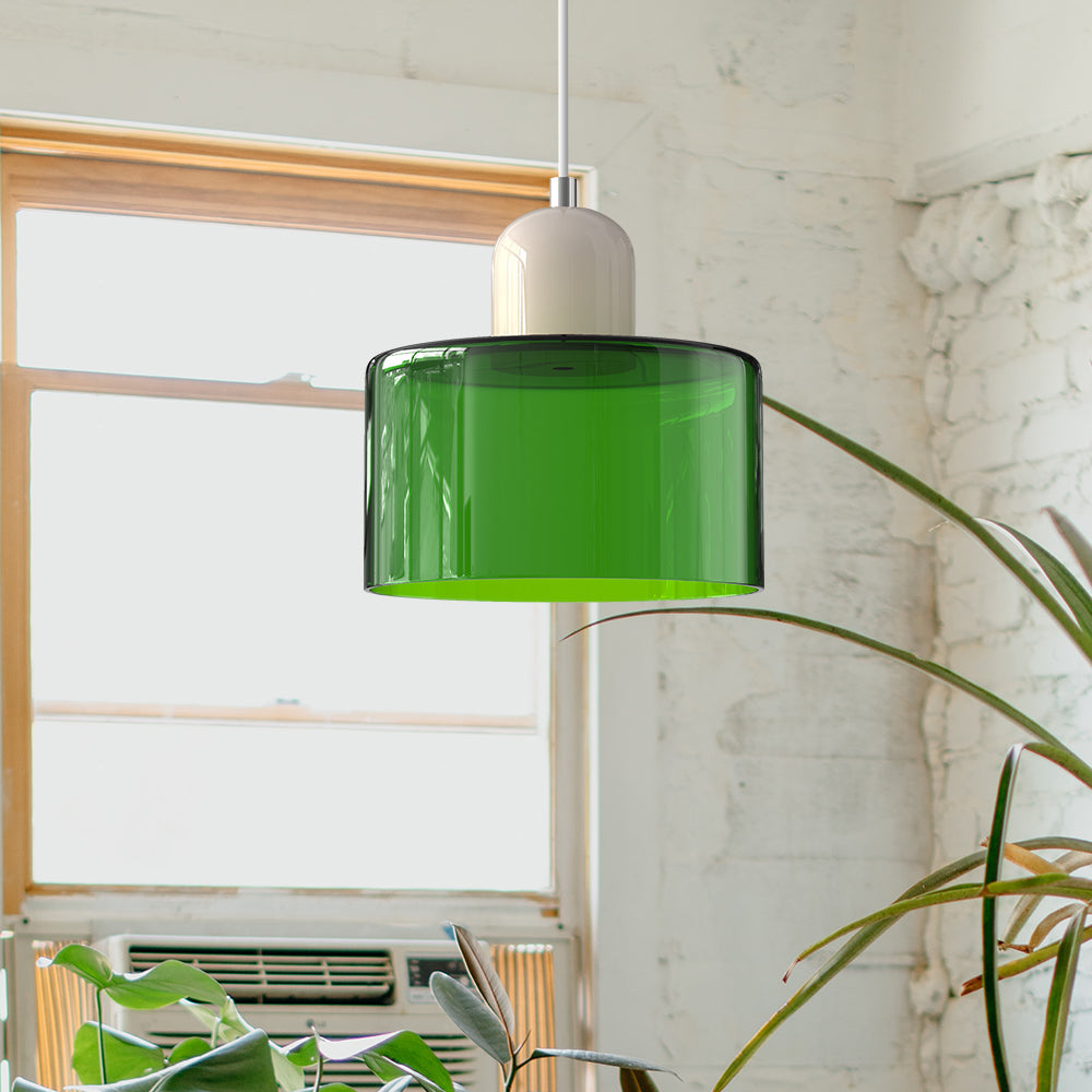 Creative Fresh Small Glass Pendant Light