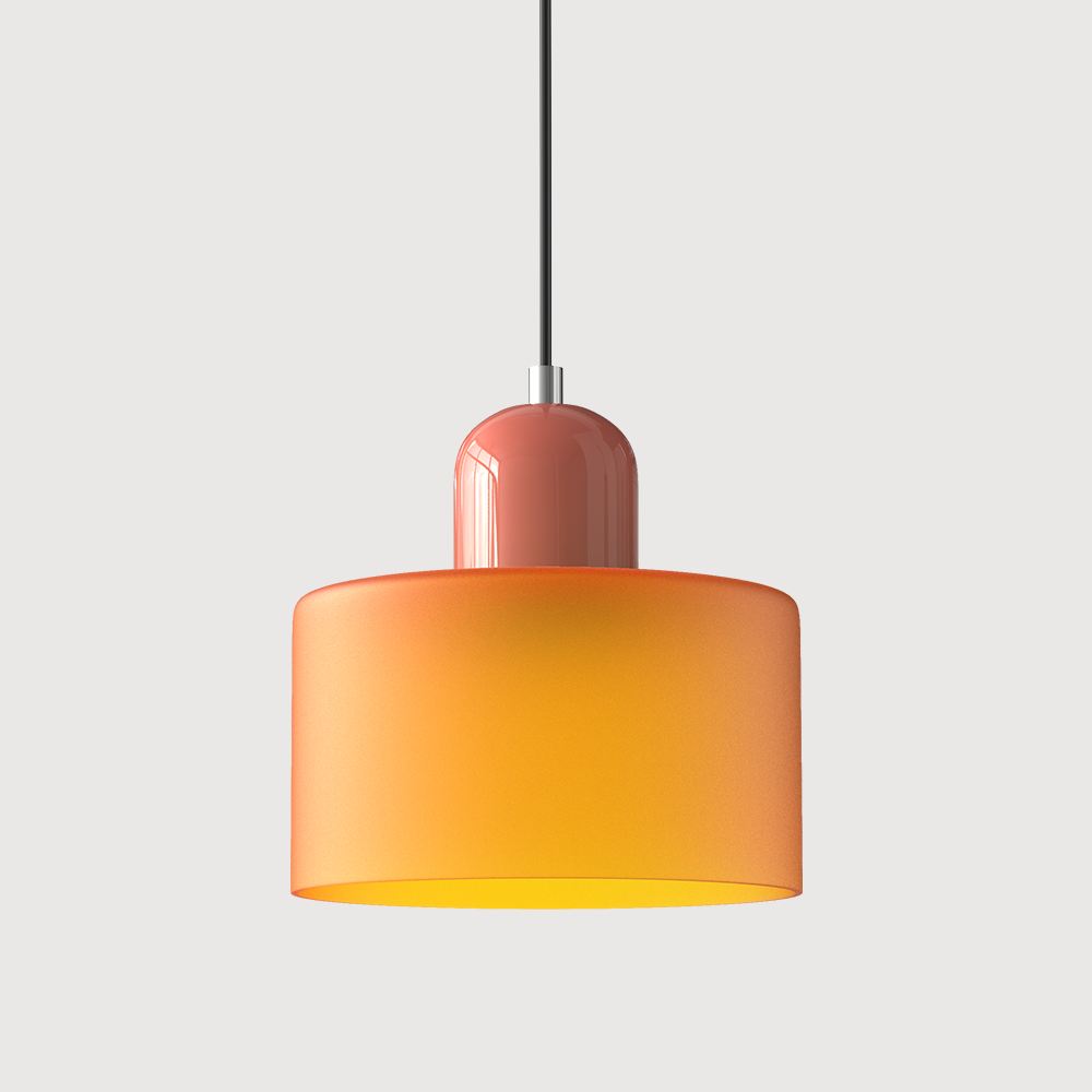 Creative Fresh Small Glass Pendant Light