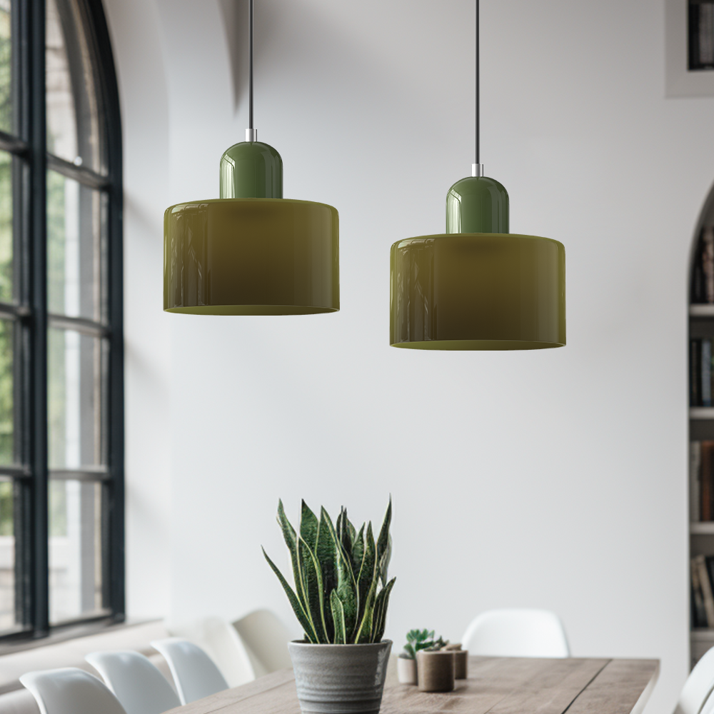 Creative Fresh Small Glass Pendant Light