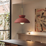 Load image into Gallery viewer, Resin Dome Ceramic Colorful Pendant Light