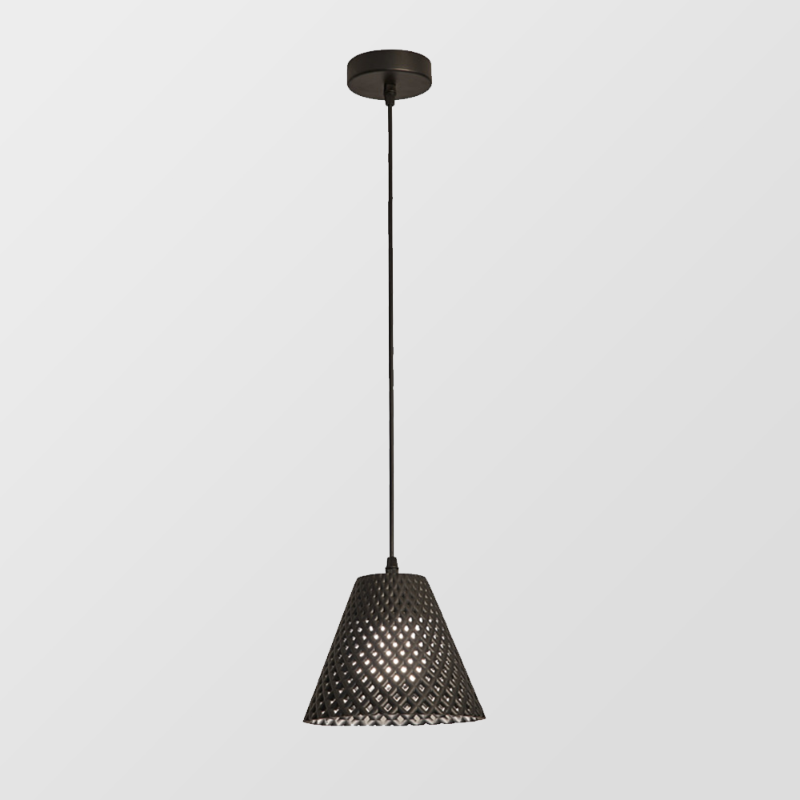 Black White Grey Pendant Light Cone Ceiling Lamp