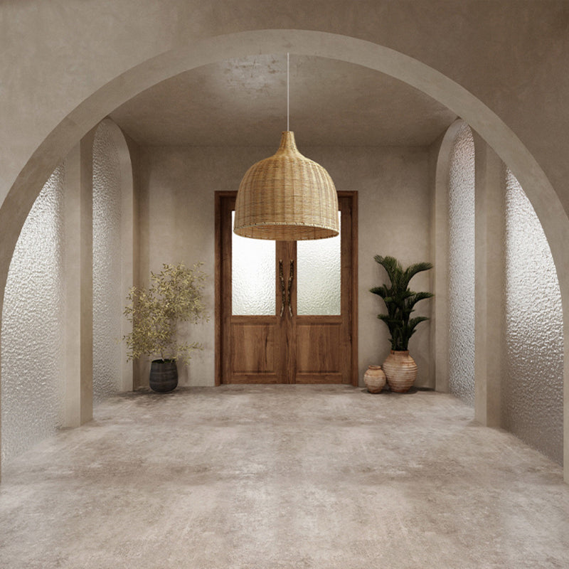 Bohemian Pendant Lampshade Rattan Woven Pendant Light