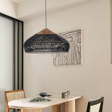 Load image into Gallery viewer, Wabi-sabi Retro Rattan Pendant Wicker Light Fixture
