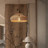 Load image into Gallery viewer, Wabi-sabi Retro Rattan Pendant Wicker Light Fixture