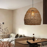 Load image into Gallery viewer, Natural Seagrass Pendant Light Handmade Lampshade