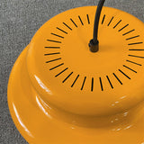 Load image into Gallery viewer, Modern Style Cylindrical Shade Metal Hanging Light in Orange