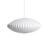 Load image into Gallery viewer, Silk Fabric Oval Nelson Bubble Pendant Lamp