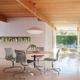 Load image into Gallery viewer, Silk Fabric Oval Nelson Bubble Pendant Lamp