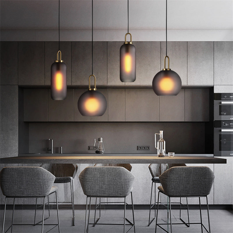 Modern Glass Ball Pendant Lights