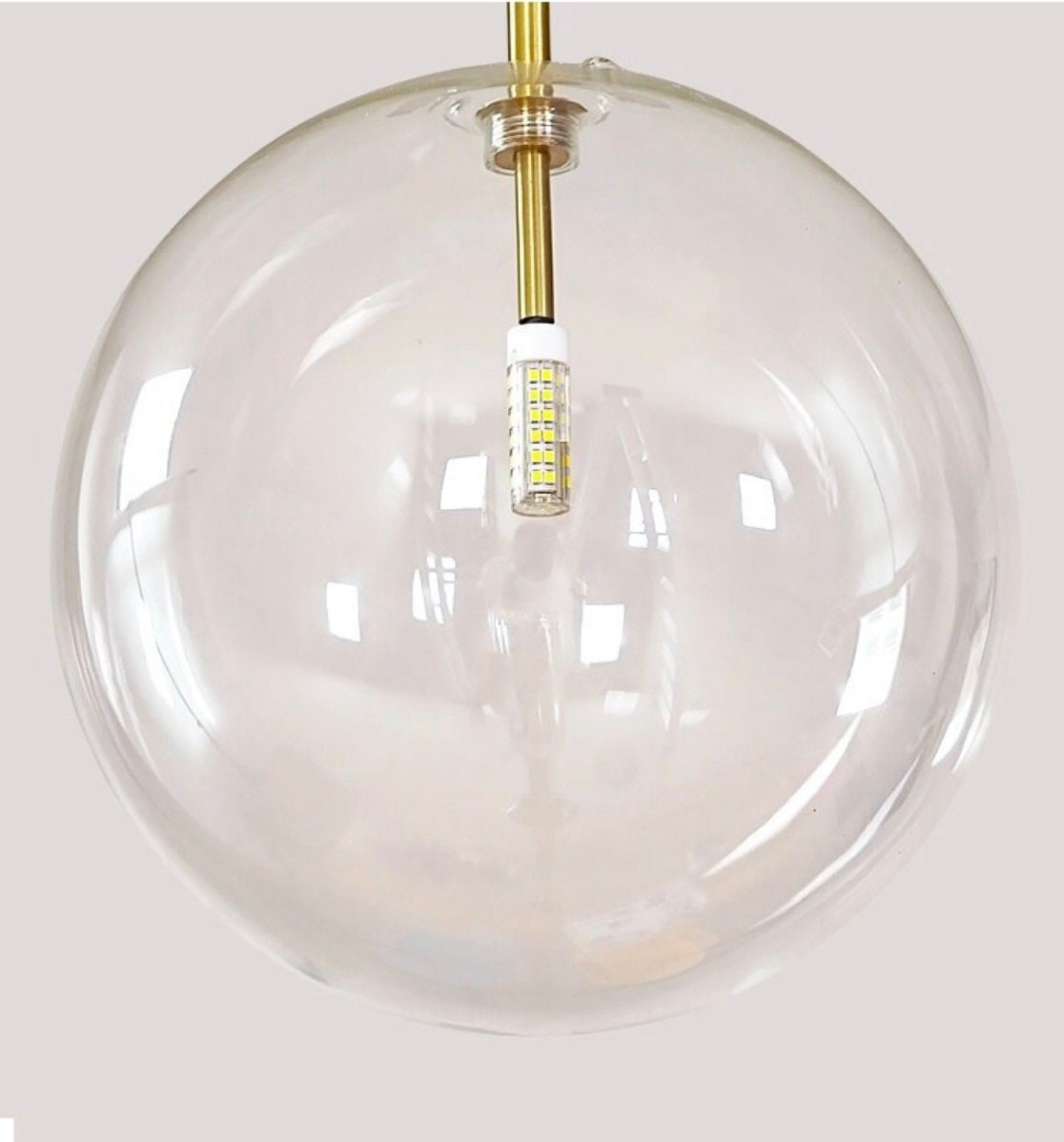 Modern Chandelier Glass Pendant Light Creative Living Room Light