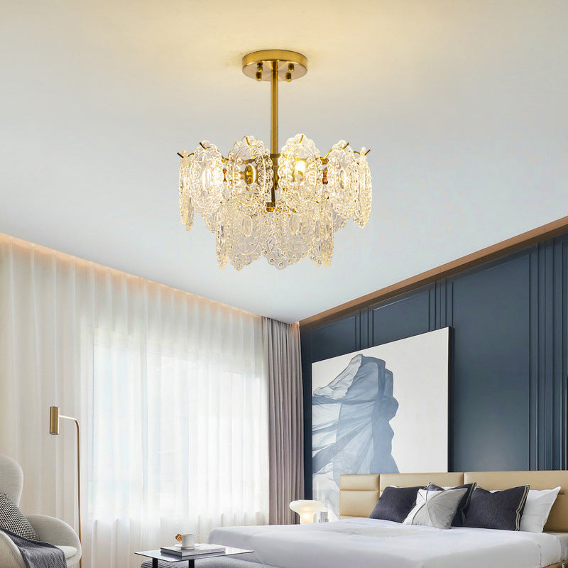 Luxury Led Crystal Chandeliers Lighting Living room Hanging Lamp