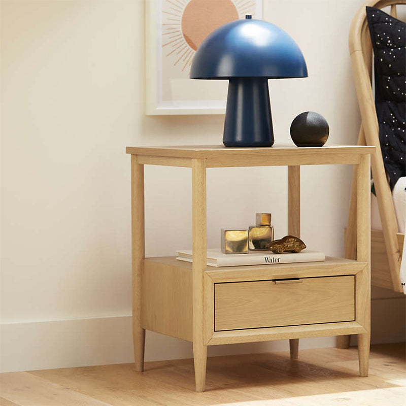 Pink Desk Lamp Bedroom Bedside Mushroom Light