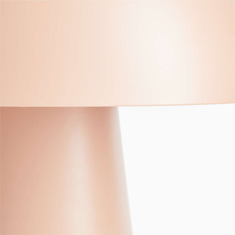 Pink Desk Lamp Bedroom Bedside Mushroom Light
