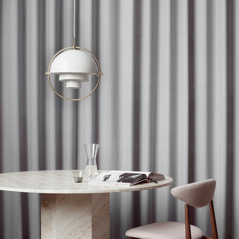 Nordic bedroom bedside creative metal single-head chandelier