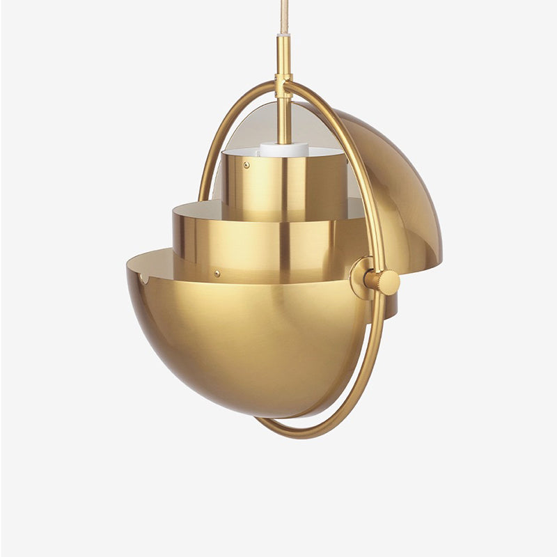 Nordic bedroom bedside creative metal single-head chandelier