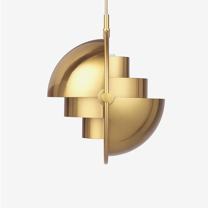 Nordic bedroom bedside creative metal single-head chandelier