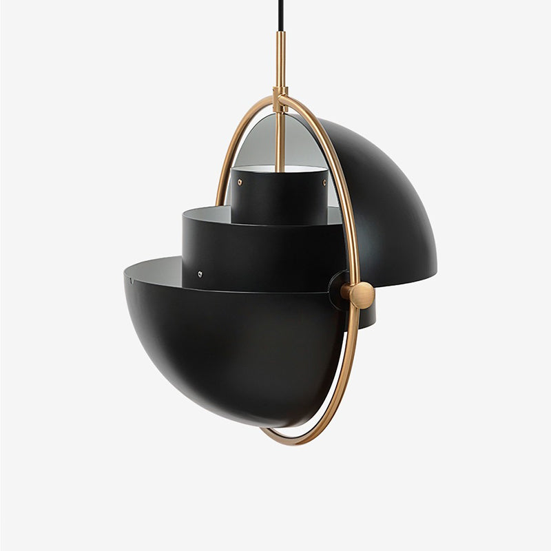 Nordic bedroom bedside creative metal single-head chandelier